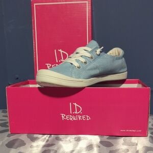 I.D. Required Women's Casual Blue Loafers